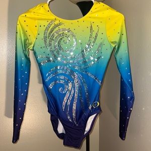 Adult Medium Ozone gymnastics competition leo.